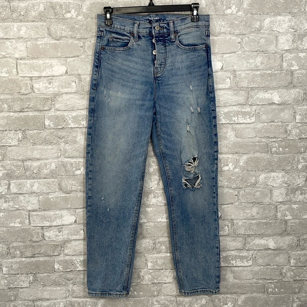 Old Navy Ski High Straight Jeans
